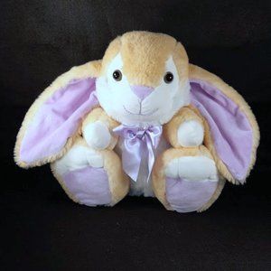 KELLYTOY BIG FEET EASTER BUNNY RABBIT PLUSH TOY